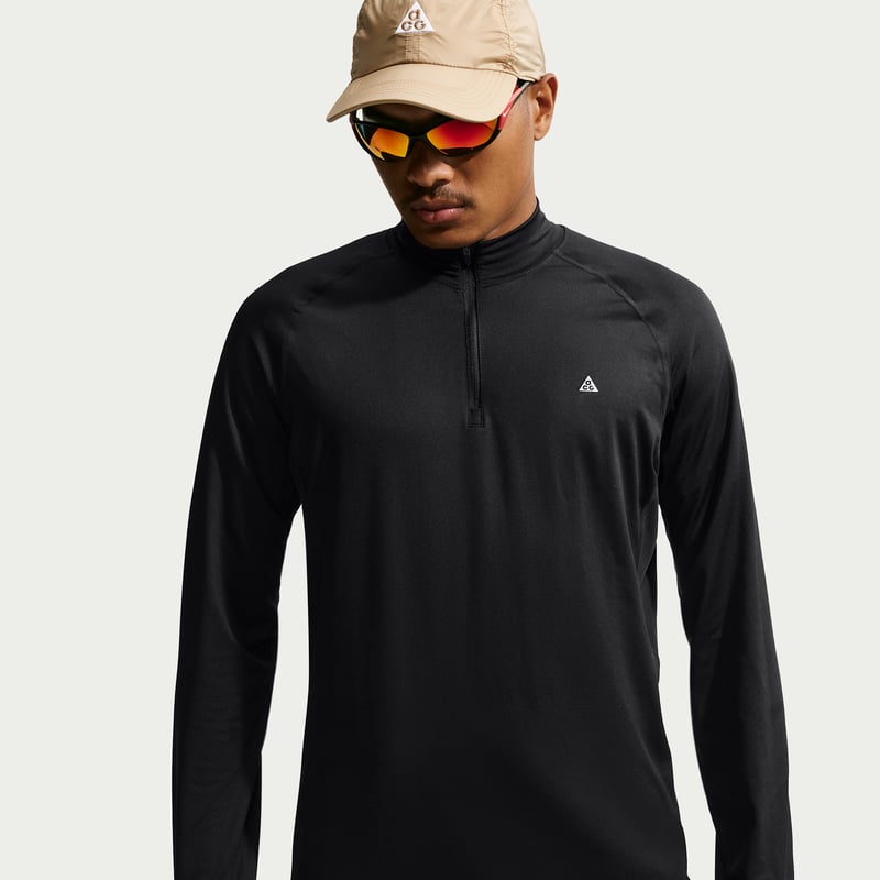 Nike ACG 'Wildsee' Dri-FIT 1/4-Zip Top "Black" | Men | Hiking | 01 | SPORTSHOWROOM