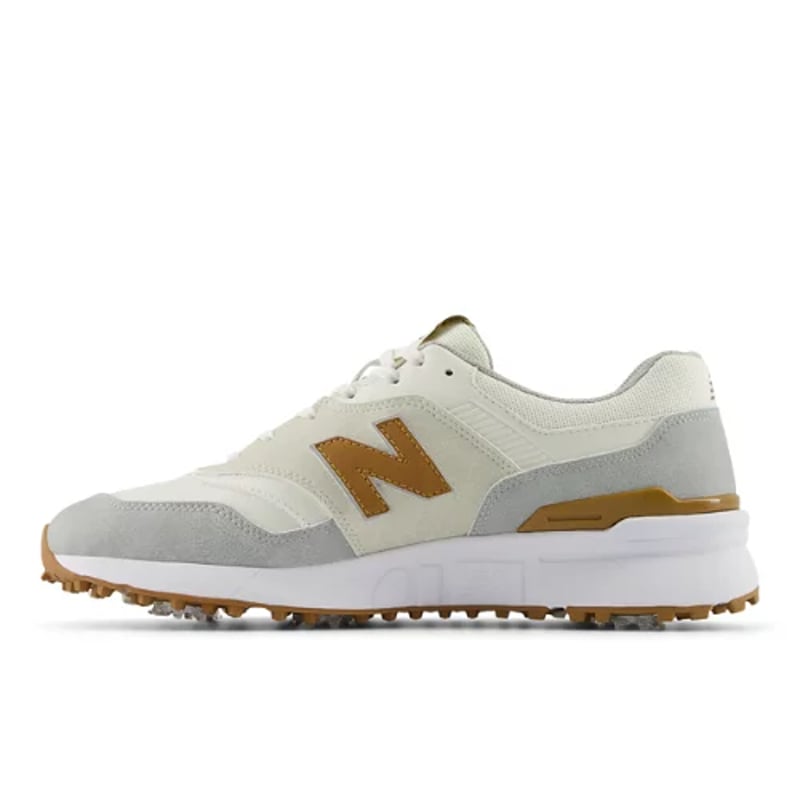 New Balance 997 Golfschuhe "Cinnamon & White" | Herren | Golf | 01 | SPORTSHOWROOM