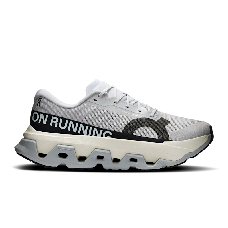 On Cloudmonster 3 Hyper running shoes "Glacier & Black" | Men | Running | 01 | SPORTSHOWROOM