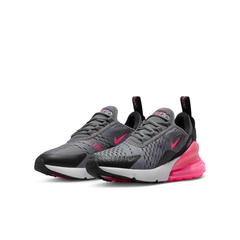 Pink and grey nike 270 best sale