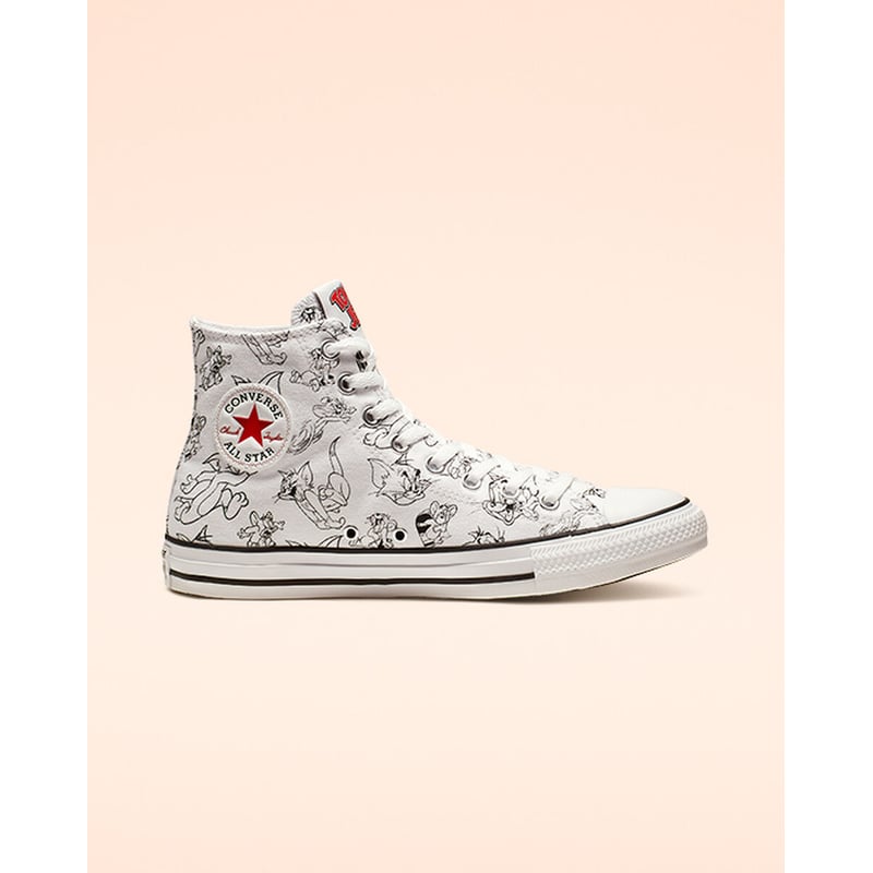 Converse Chuck Taylor All Star High x Tom & Jerry 165736C 01