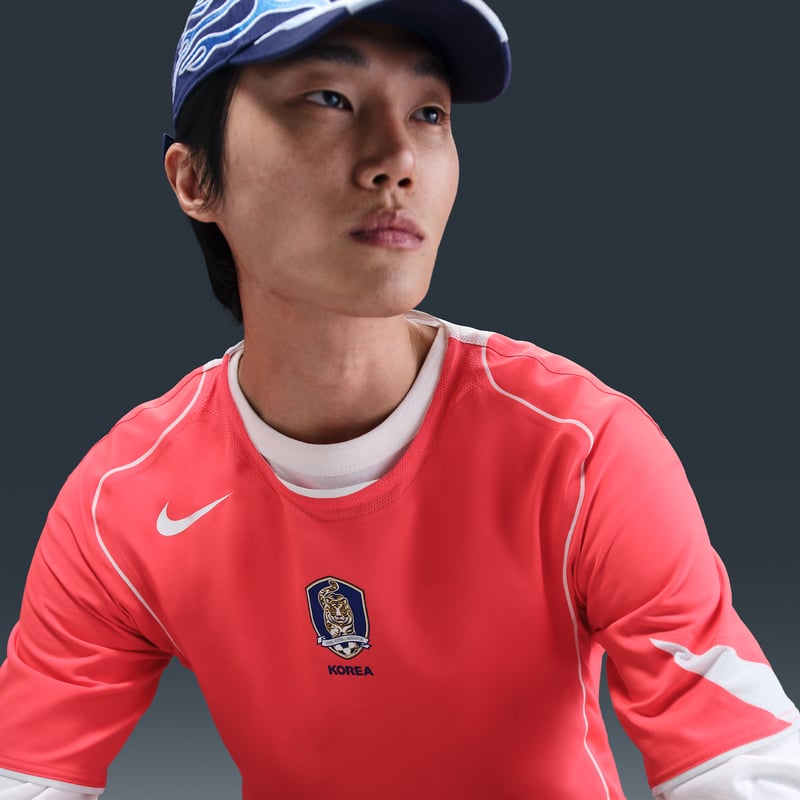Nike South Korea 2004 Total 90 Reissue Replica Shirt "Laser Crimson & White" | Men | Football | 03 | SPORTSHOWROOM