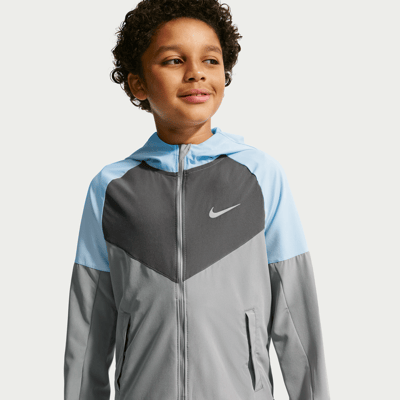 Nike Miler Repel Jacke "Cool Grey" | Kinder | Laufen | 01 | SPORTSHOWROOM