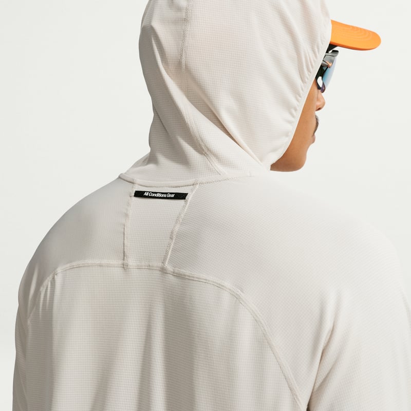 Top Nike ACG "Solar Chase" Dri-FIT UV Protection Hooded "Light Orewood Brown & Cream II" | Homem | Exterior | 06 | SPORTSHOWROOM