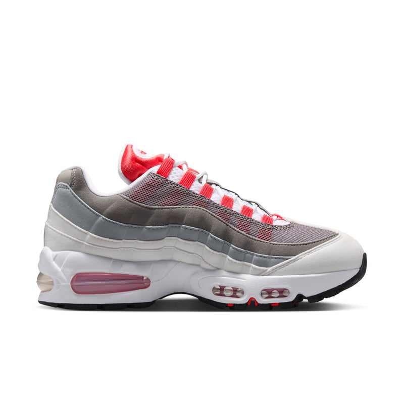 Nike Air Max 95 Big Bubble trainers "White & Light Crimson" | Women | SportStyle | 03 | SPORTSHOWROOM