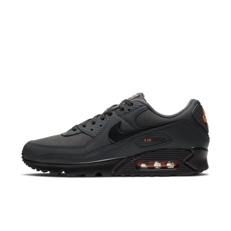 Nike Air Max 90 Iron Grey Total Orange DC4116 001 SPORTSHOWROOM