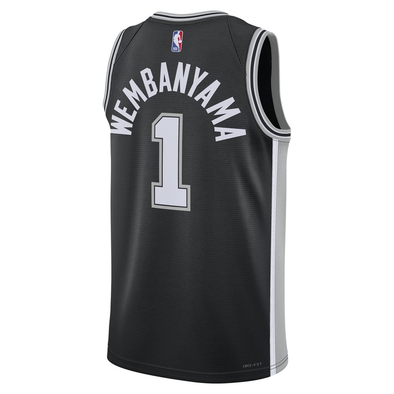 Nike San Antonio Spurs Icon Edition Dri-FIT NBA Swingman Victor Wembanyama DN2022-015 02