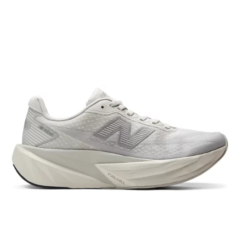 Tekaški copati New Balance FuelCell Rebel v5 "Grey Matter & Silver Metallic" | Ženske | Tek | 00 | SPORTSHOWROOM