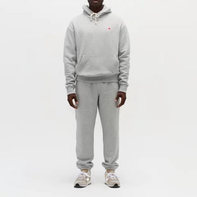 New Balance Made in USA Core Kapucnis pulover "Athletic Grey" | Férfi | | 00 | SPORTSHOWROOM