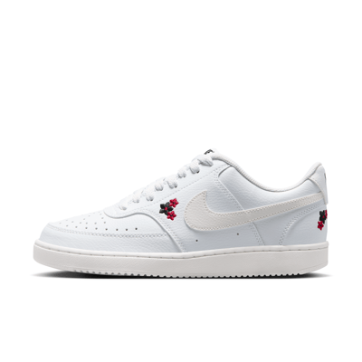 Superge Nike Court Vision Low SE "Stitched Floral" | Ženske | Sportstyle | 01 | SPORTSHOWROOM