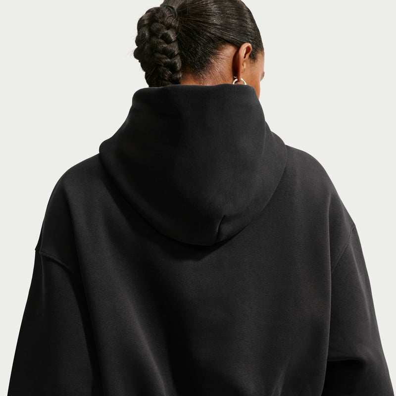 Nike Phoenix Fleece Oversized Cropped Henley IF0258-010 02
