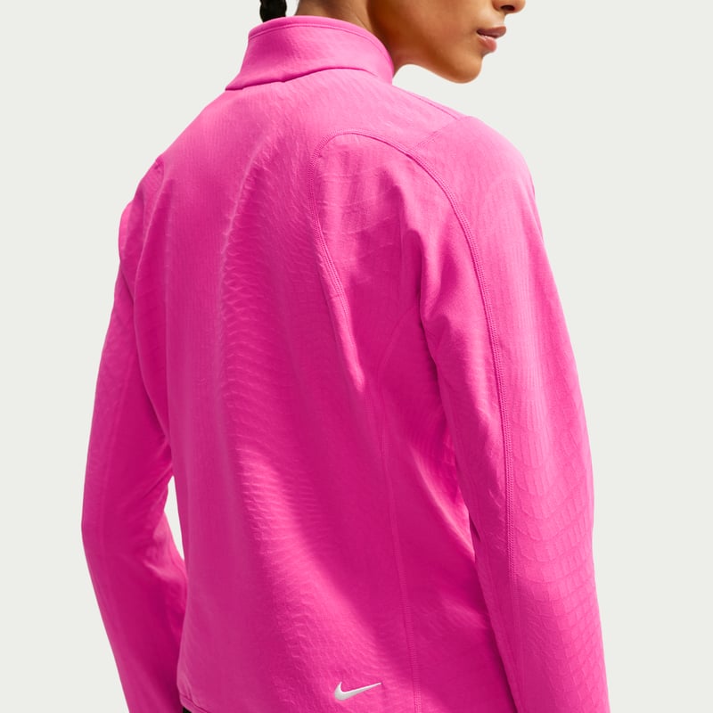 Nike ACG "Wolf Grid" Therma-FIT 1/2-Zip Top "Desert Pink & Light Orewood Brown" | Dames | Hiken | 02 | SPORTSHOWROOM