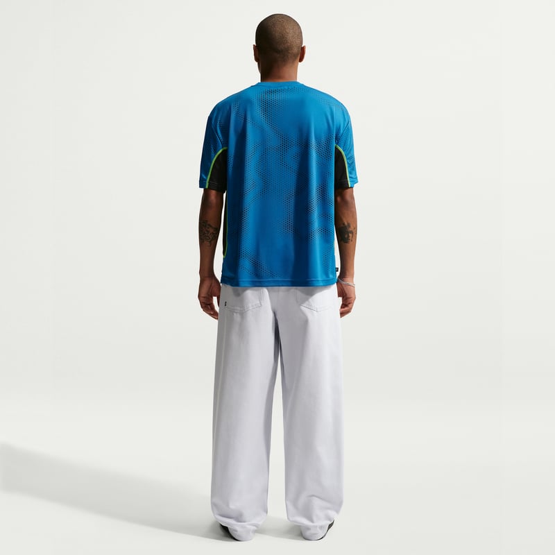 Nike SB Ishod Short-Sleeve Shirt "Brilliant Blue & Black" | Men | Skateboarding | 05 | SPORTSHOWROOM