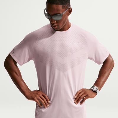 Nike Stride Dri-FIT ADV Shirt "Silt Red" | Herren | Laufen | 01 | SPORTSHOWROOM