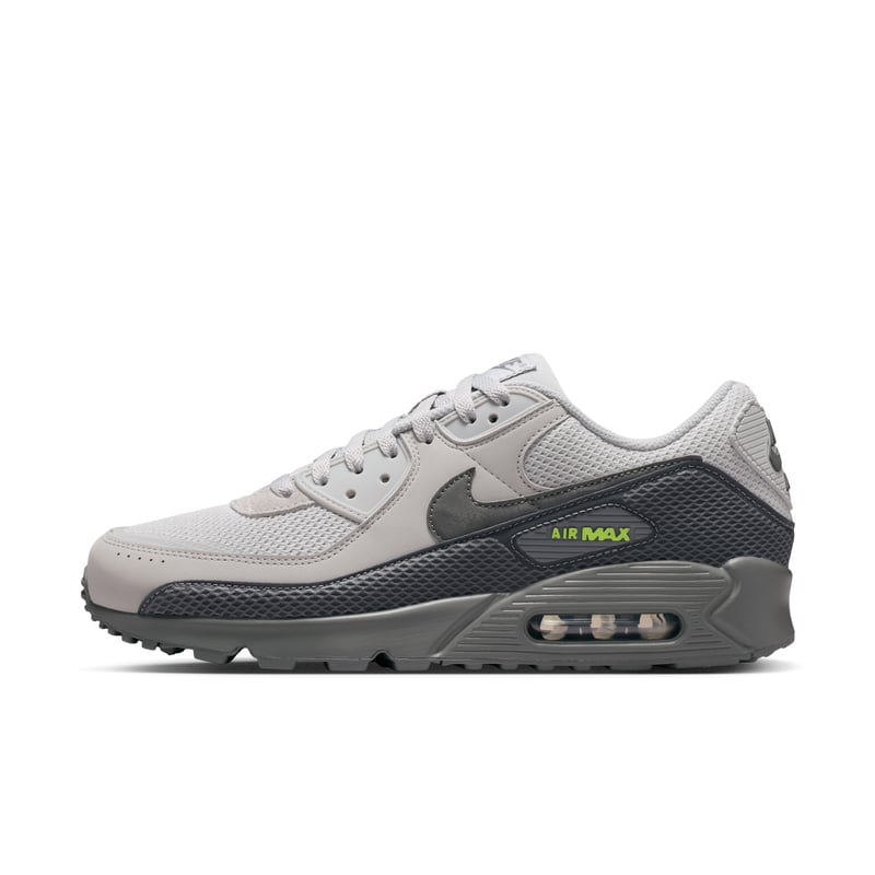Superge Nike Air Max 90 Premium "Iron Grey & Volt" | Moški | Sportstyle | 01 | SPORTSHOWROOM