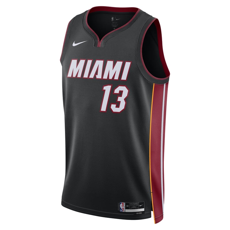 Nike Miami Heat Icon Edition Dri-FIT NBA Swingman Bam Adebayo DN2011-014 01
