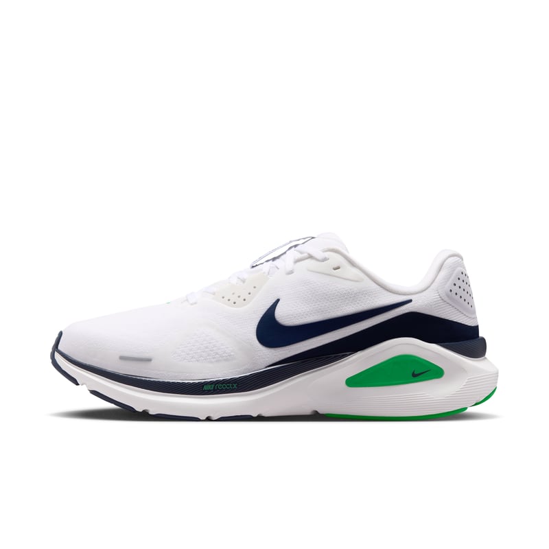Nike Structure 26 Laufschuhe "White & Green Spark" | Herren | Laufen | 01 | SPORTSHOWROOM