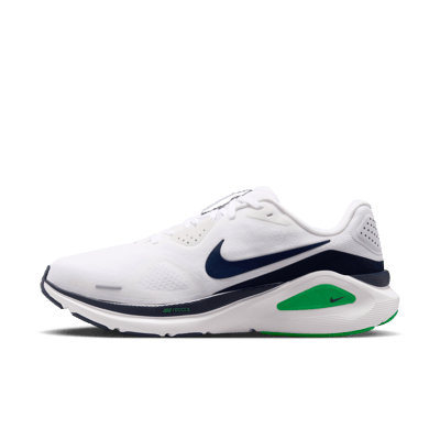 Nike Structure 26 Laufschuhe "White & Green Spark" | Herren | Laufen | 01 | SPORTSHOWROOM