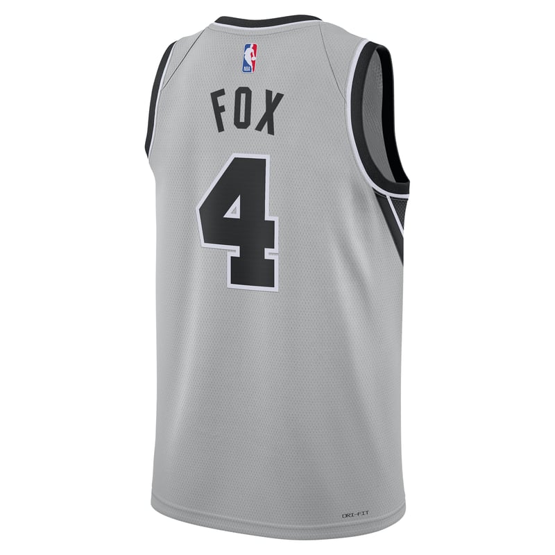 Nike Jordan San Antonio Spurs 2025/26 Statement Edition Dri-FIT NBA Swingman De'Aaron Fox HM4882-009 02