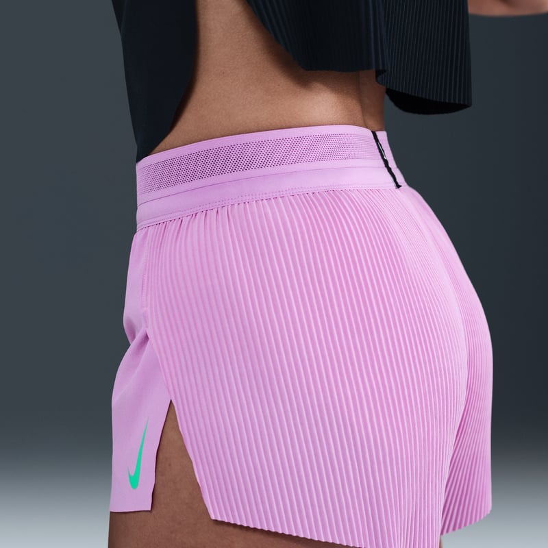 Nike AeroSwift "Faith Kipyegon" Dri-FIT ADV Mid-Rise 3" Brief-Lined Shorts "Vivid Purple" | Dames | Hardlopen | 03 | SPORTSHOWROOM