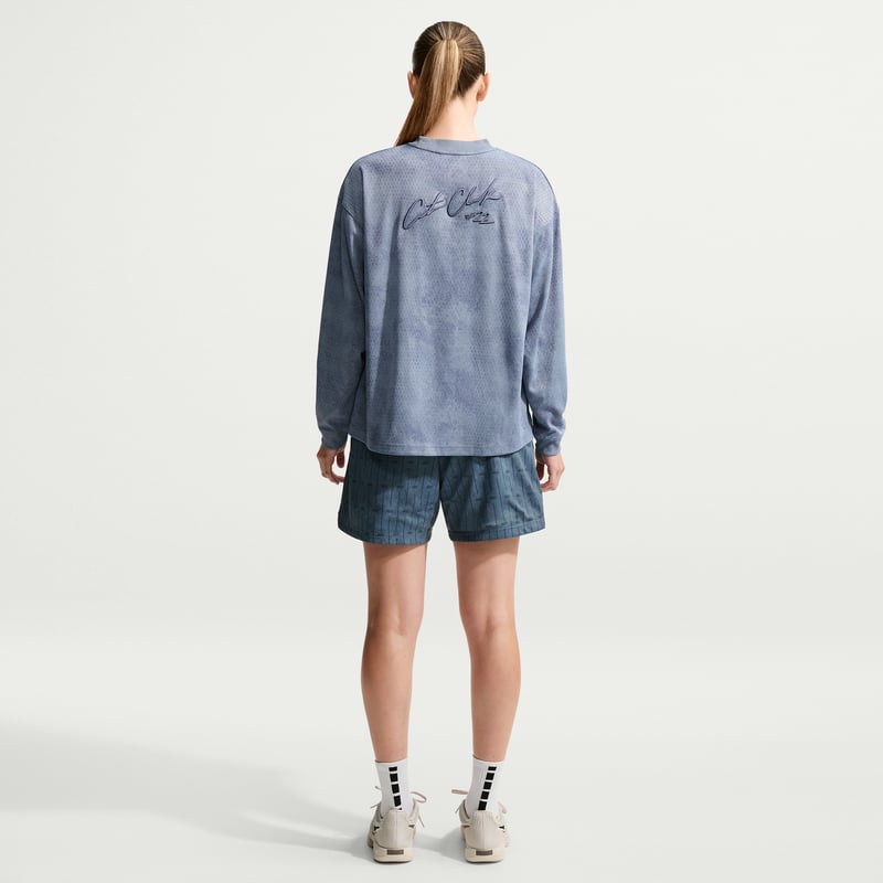 Nike Caitlin Standard Issue Dri-FIT 5" Practice Mesh Shorts "Diffused Blue & Armory Navy" | Dames | Basketbal | 05 | SPORTSHOWROOM
