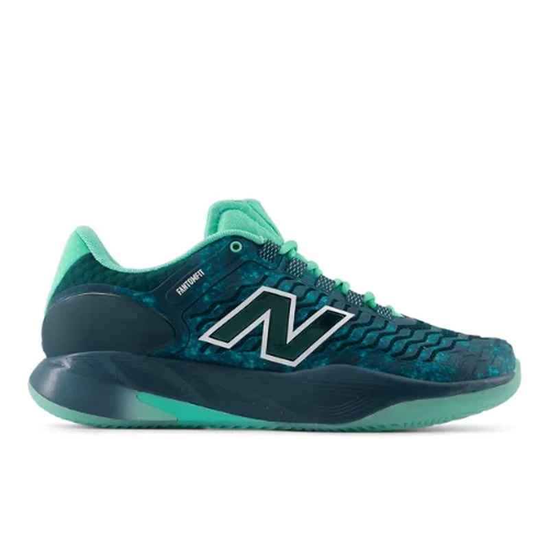 Buty do tenisa New Balance Fresh Foam X CT-Rally v2 Clay "Medusa Green & Deep End" | Mezczyzni | Tenis | 00 | SPORTSHOWROOM
