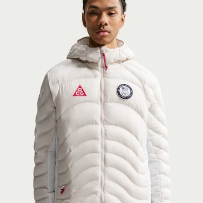 Yaket Nike ACG x United States Olympic Team Therma-FIT ADV "Light Orewood Brown & Summit White" | Мъже | | 01 | SPORTSHOWROOM