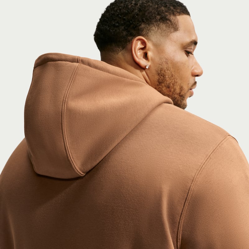 Felpa con cappuccio Nike Club Full-Zip Fleece "Ale Brown" | Uomo | | 07 | SPORTSHOWROOM