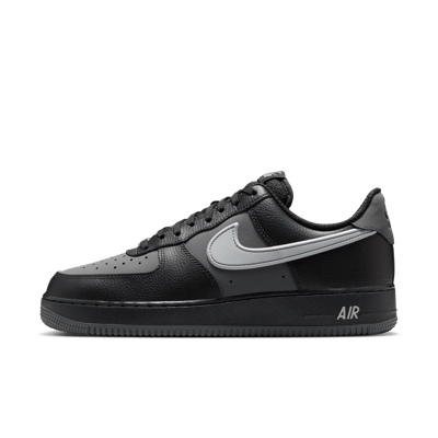 Superge Nike Air Force 1 '07 LV8 "Black & Light Smoke Grey" | Moški | Sportstyle | 01 | SPORTSHOWROOM