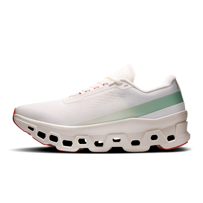 Buty do biegania On Cloudmonster 1 "Ivory & Creek" | Kobiety | Bieganie | 04 | SPORTSHOWROOM