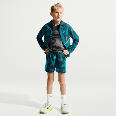 Nike Miler Dri-FIT Shorts "Bright Spruce" | Kinder | Laufen | 01 | SPORTSHOWROOM