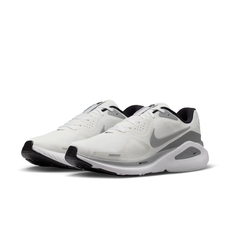 Nike Structure 26 futócipők "Summit White & Black" | Férfi | Futás | 05 | SPORTSHOWROOM
