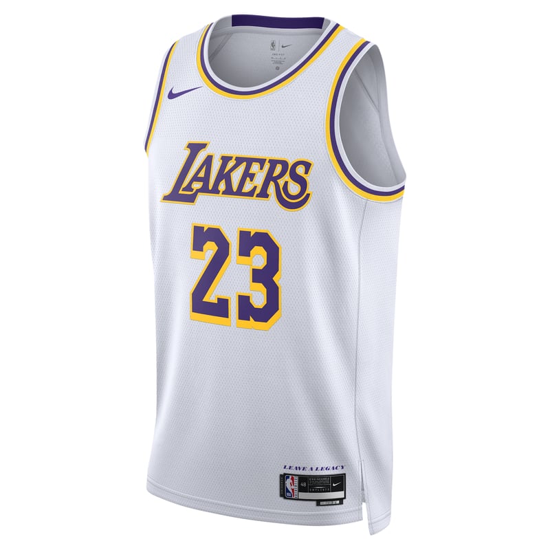 Majica Nike LeBron James Los Angeles Lakers 2022/23 Association Edition Dri-FIT NBA Swingman "White" | Moški | Košarka | 01 | SPORTSHOWROOM