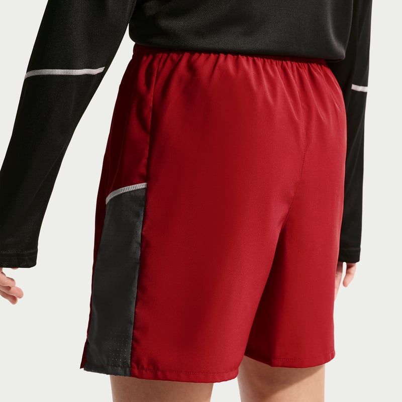 Nike Miler Dri-FIT Shorts "Tough Red & Sport Red" | Kinderen | Hardlopen | 03 | SPORTSHOWROOM