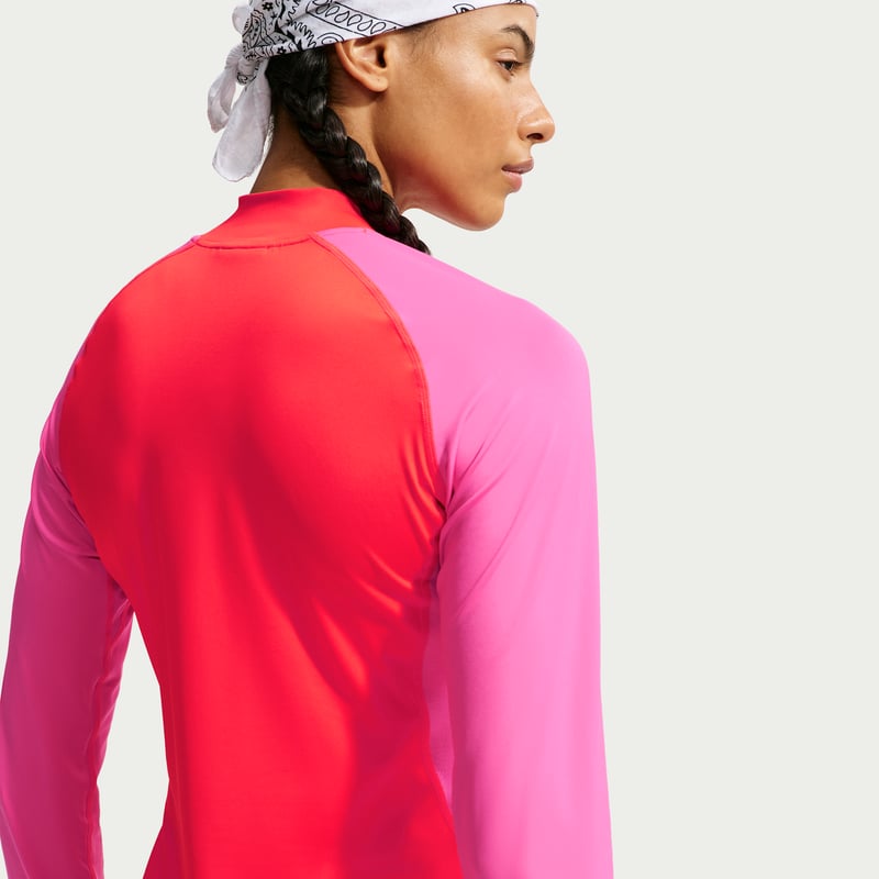 Nike ACG "Wildsee" Dri-FIT 1/4-Zip Topp "Light Crimson" | Kvinnor | Vandring | 02 | SPORTSHOWROOM