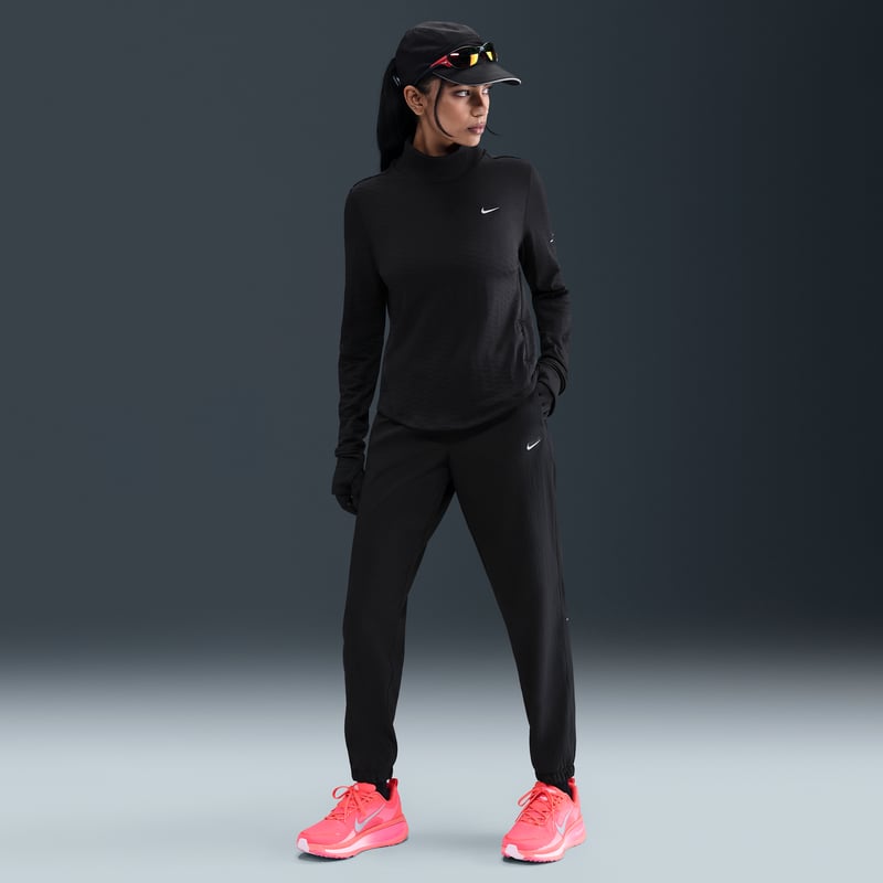 Pantalon Nike Tempo Warm Dri-FIT Mid-Rise "Black" | Femme | Course à pied | 01 | SPORTSHOWROOM