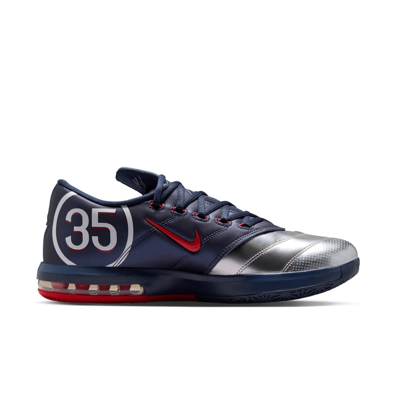 Košarkarski copati Nike KD 6 x Paris Saint-Germain "Metallic Silver & College Navy" | Moški | Košarka | 03 | SPORTSHOWROOM