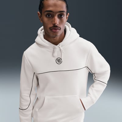 Felpa con cappuccio Nike Club Total 90 Pullover "Sail & Black" | Uomo | Sportstyle | 01 | SPORTSHOWROOM