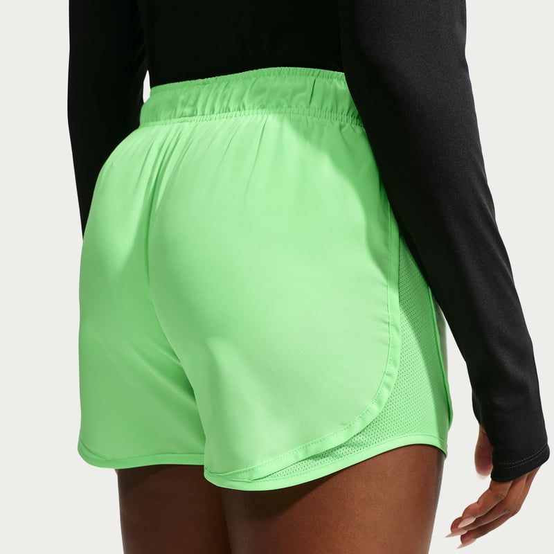 Short Nike Tempo Dri-FIT Mid-Rise Brief-Lined "Illusion Green" | Femme | Course à pied | 03 | SPORTSHOWROOM