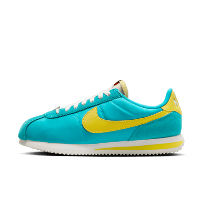 Red white and on sale blue nike cortez womens