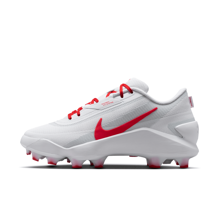 Nike Diamond Showcase MCS honkbalschoenen "White & University Red" | Heren | Honkbal | 01 | SPORTSHOWROOM