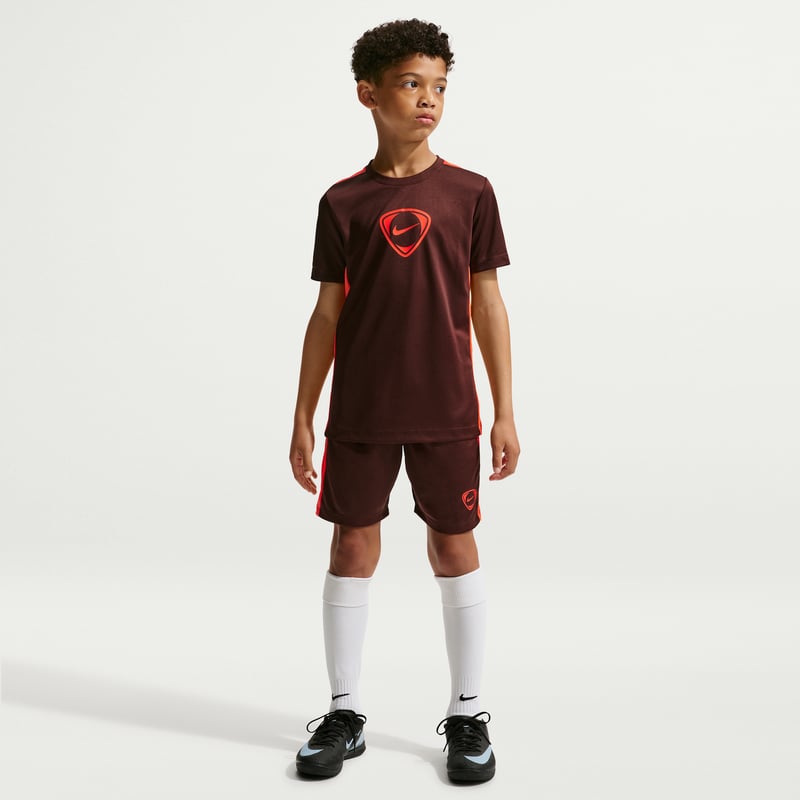 Nike Academy+ Dri-FIT Shirt "Mystic Dates & Bright Crimson" | Kids | Football | 03 | SPORTSHOWROOM