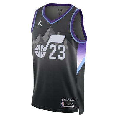 Nike Jordan Utah Jazz 2024/25 Statement Edition Dri-FIT NBA Swingman Lauri Markkanen HQ6983-010