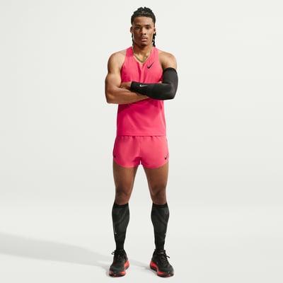 Kasi pashki Nike AeroSwift Dri-FIT ADV 4" Brief-Lined "Fusion Red" | Мъже | Бягане | 01 | SPORTSHOWROOM