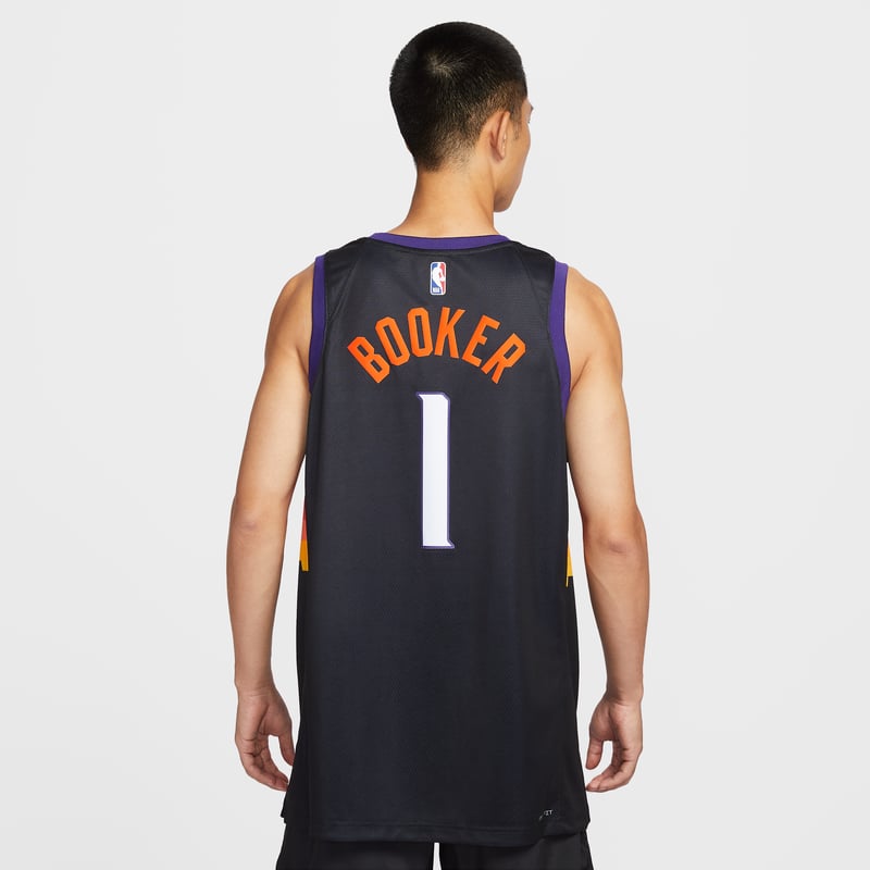 Nike Devin Booker Phoenix Suns City Edition NBA Swingman Shirt "Black" | Men | Basketball | 02 | SPORTSHOWROOM