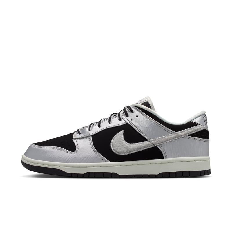 Nike Dunk Low Retro sneakers "Metallic Silver & Black" | Herre | Sportstyle | 01 | SPORTSHOWROOM
