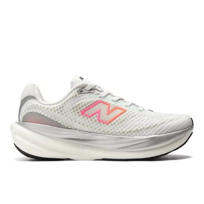 New Balance 1080v15 Breathe Laufschuhe "White & Pink Heat" | Damen | Laufen | 00 | SPORTSHOWROOM