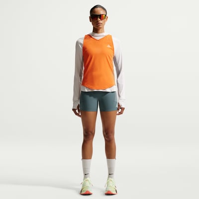 Nike ACG Dri-FIT High-Waisted 4" Shorts "Mineral Slate & Black Spruce" | Women | Outdoor | 01 | SPORTSHOWROOM
