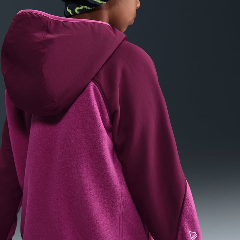 Nike ACG "Wolf Tree" Polartec Full-Zip Hettegenser "Cactus Flower & Bordeaux" | Barn | | 05 | SPORTSHOWROOM