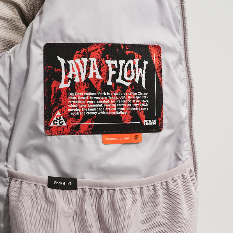 Nike ACG "Lava Flow" Therma-FIT ADV Jakke "Photon Dust & Grey Fog" | Dame | Sportstyle | 06 | SPORTSHOWROOM